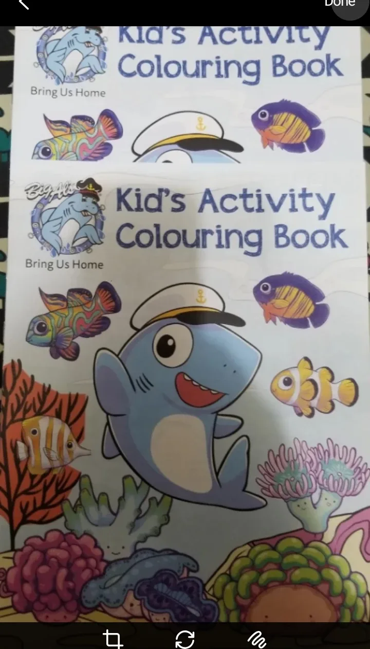 Kid's Activity Colouring Book
