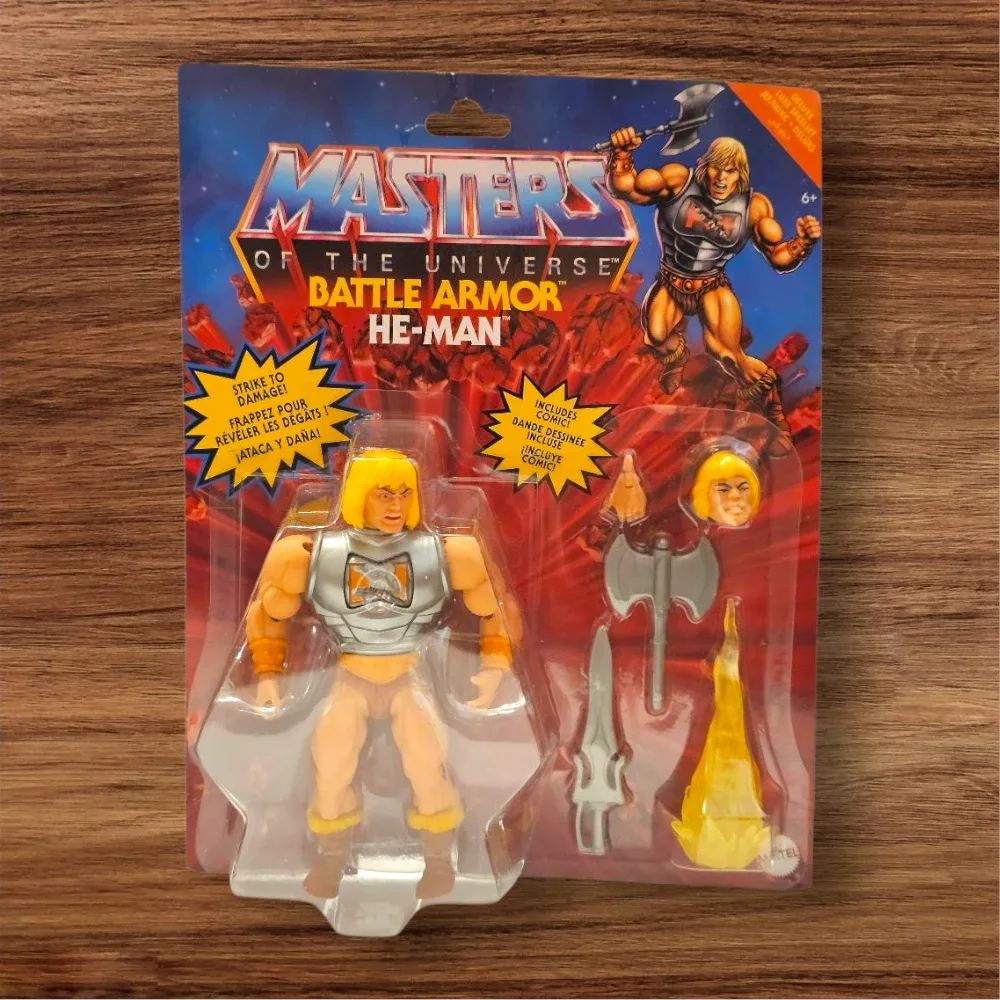 Masters of the Universe Battle Armor He-Man Action Figure