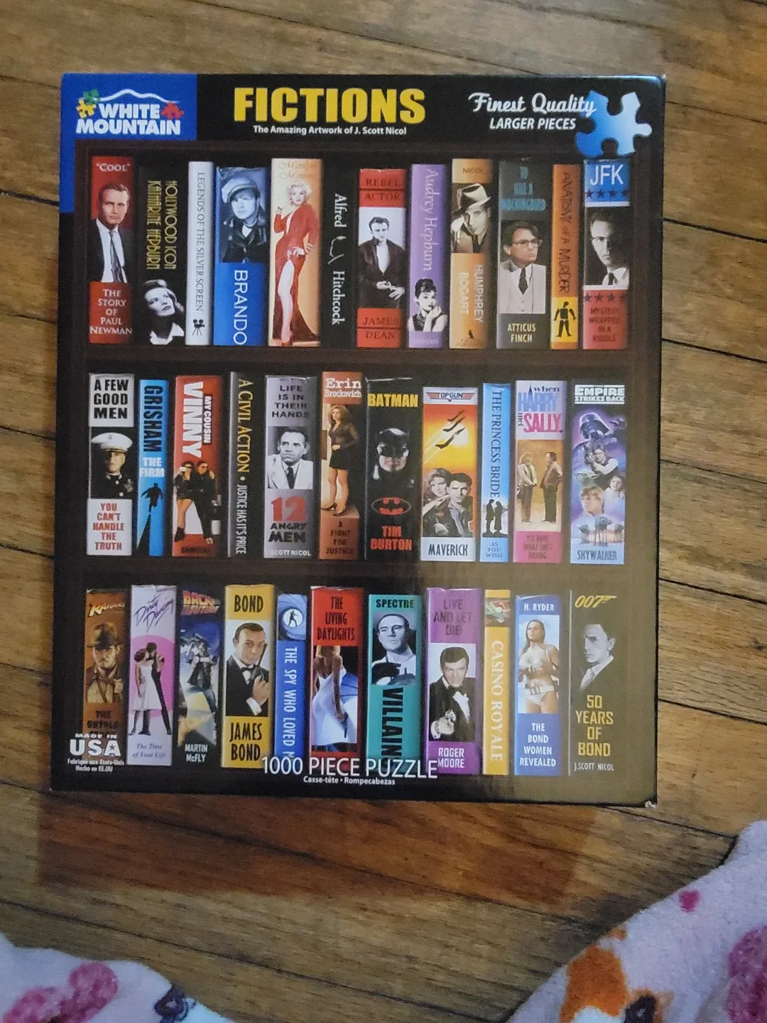 White Mountain Fictions 1000 Piece Puzzle