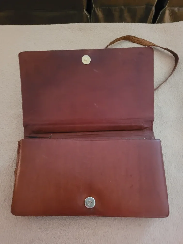 Vintage Alligator Leather Handbag🥕🎯 image indicator(3)