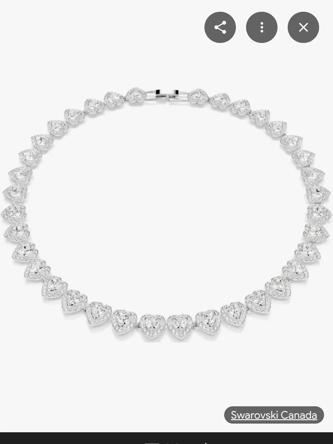 Swarovski Idyllia Heart Necklace image indicator(4)