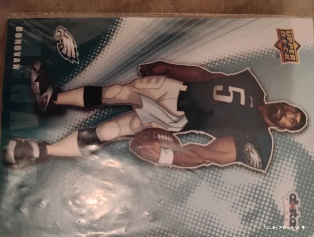 Donovan McNabb Upper Deck Football Card