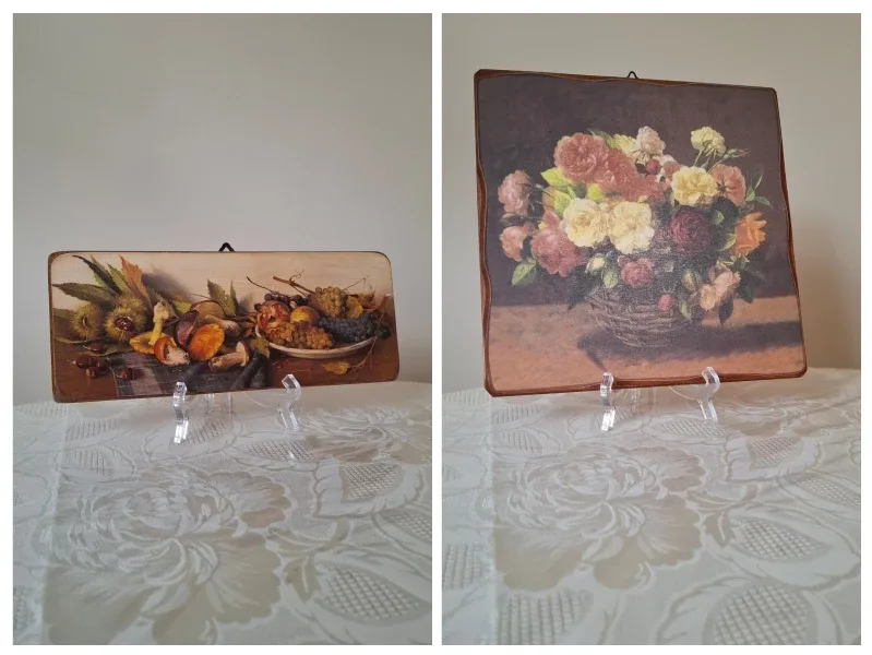Pair of artwork on Wood thumbnail