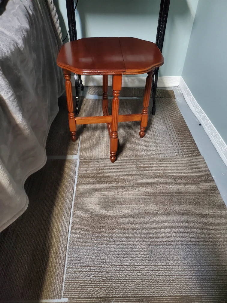 Small Brown Drop Leaf Table