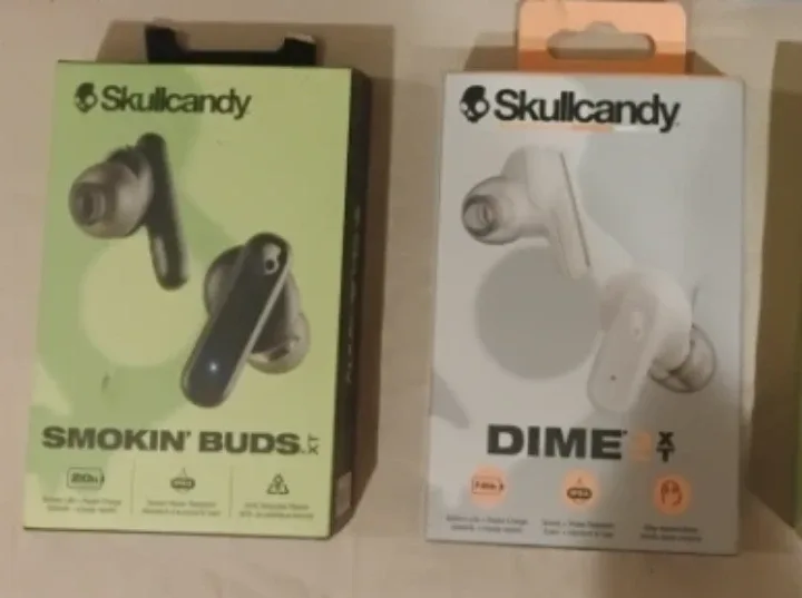 Skullcandy, Elevate & Dime Wireless Earbuds - New!