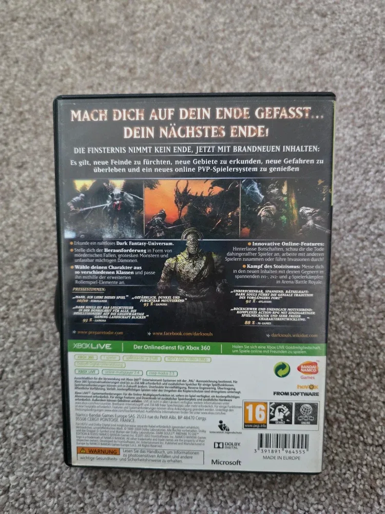 Dark Souls Prepare to Die Edition - Xbox 360 image indicator(2)