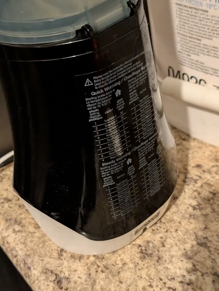 Baby Brezza Safe + Smart Bottle Warmer image indicator(2)