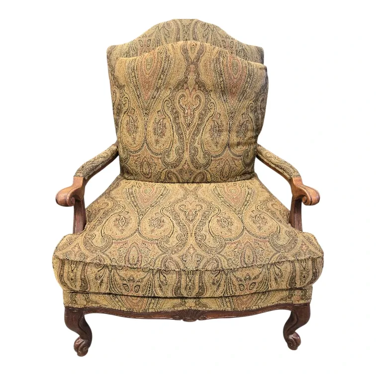 Paisley Pattern extra large Armchair
