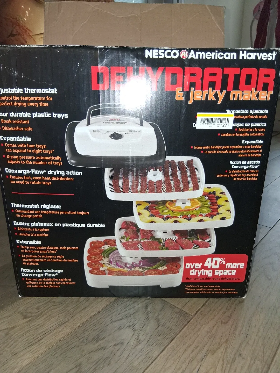 Nesco American Harvest Food Dehydrator & Jerky Maker image indicator(2)