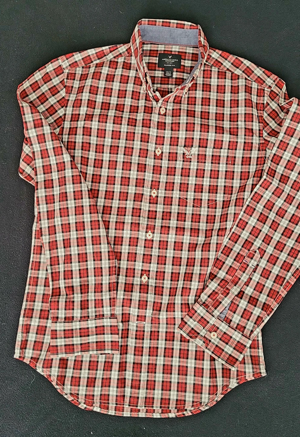 American Eagle Outfitters Plaid Button-Down Shirt - XS - photo 3