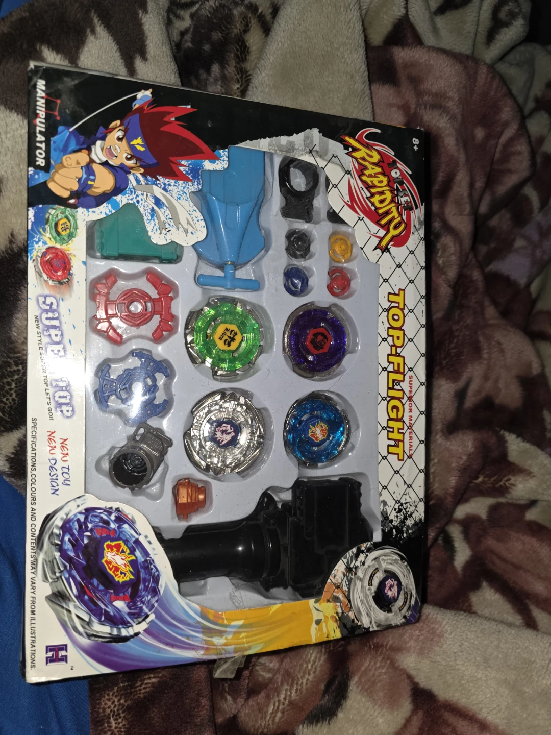 Rapidito Top-Flight Beyblade Set