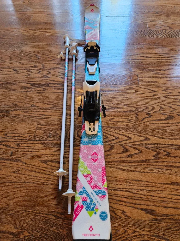 Tecno Pro Skis with Poles image indicator(3)