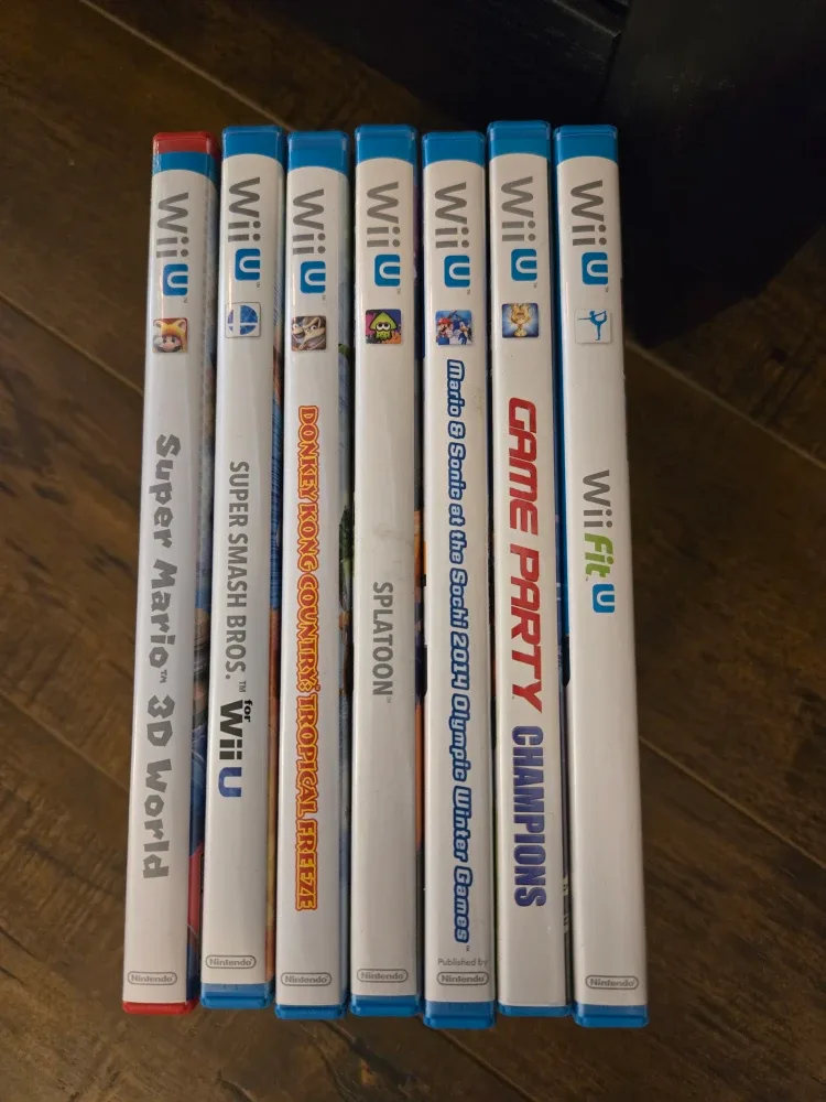 Nintendo Wii U Games Lot -$100 image indicator(2)