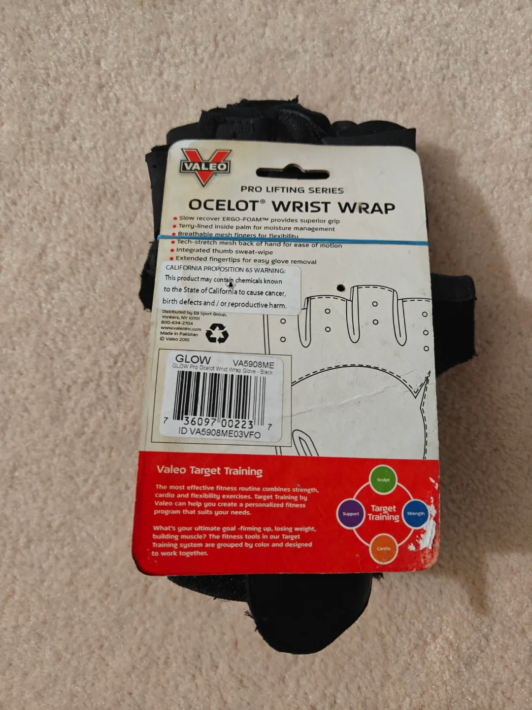 Valeo Ocelot Wrist Wrap - Medium image indicator(2)