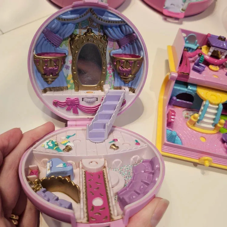 Vintage Bluebird Polly Pocket Compact Lot image indicator(2)