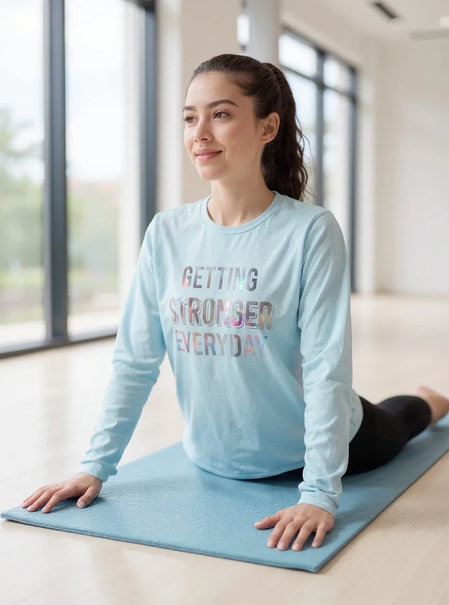 Athletic Works Long Sleeve Top Girls Size Large 10-12