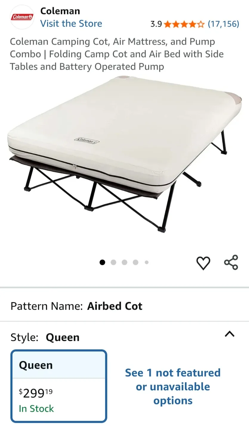Coleman Queen Cot image indicator(2)