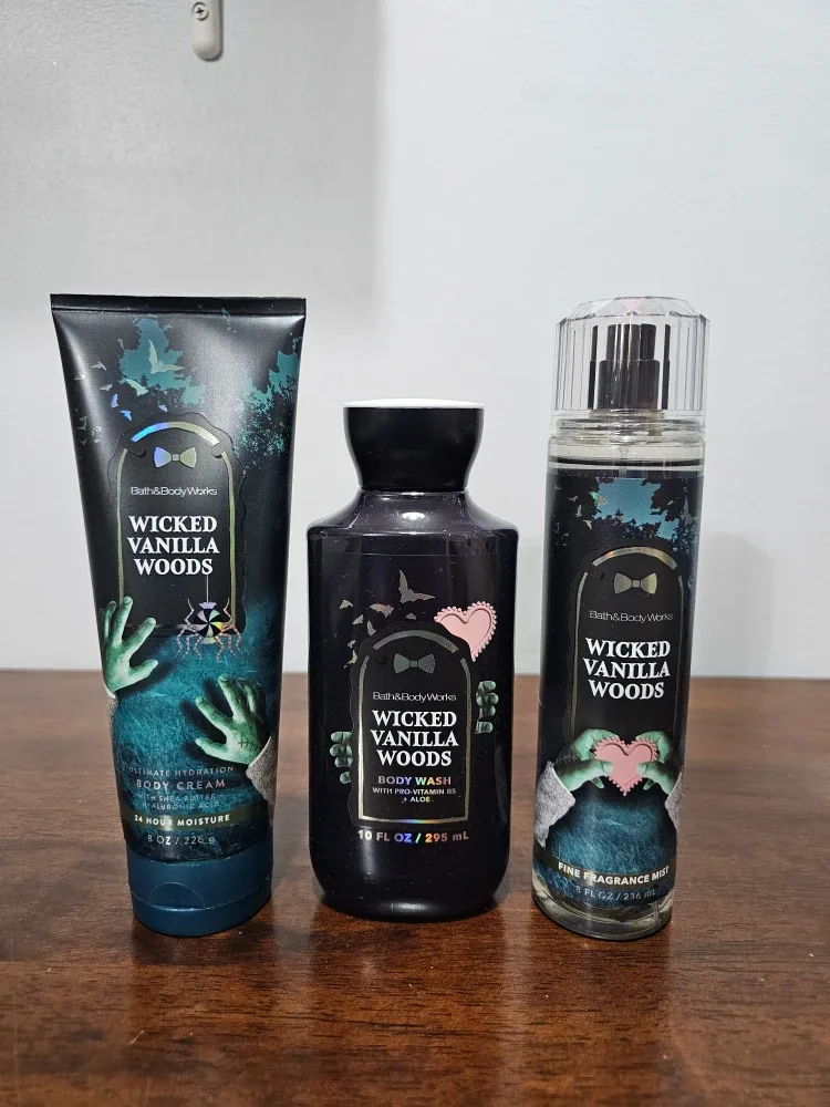 Bath & Body Works Wicked Vanilla Woods Set