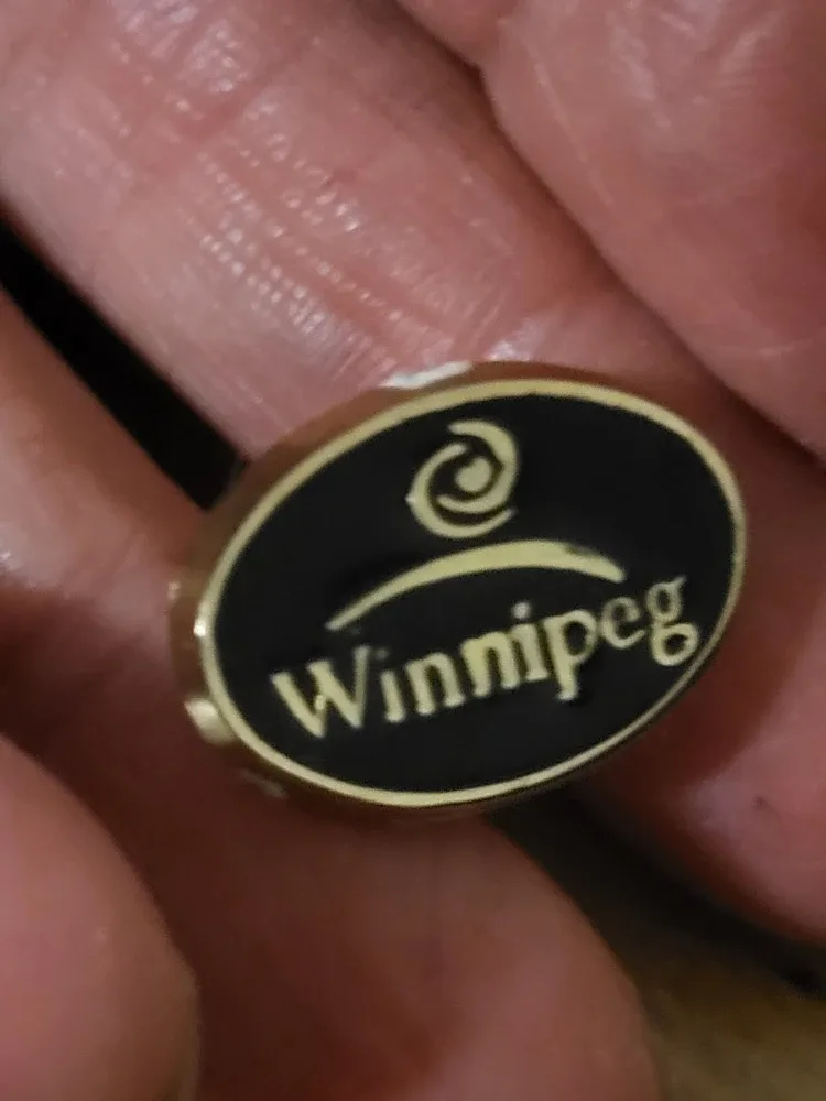 Vintage Manitoba & Town of Raymond Pin Lot of 7 pins. image indicator(6)