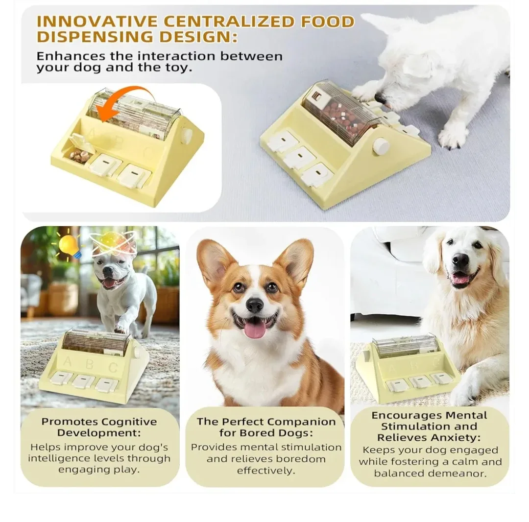 KADTC Dog Spinning Barrel Puzzle Toy - New in Box! image indicator(2)