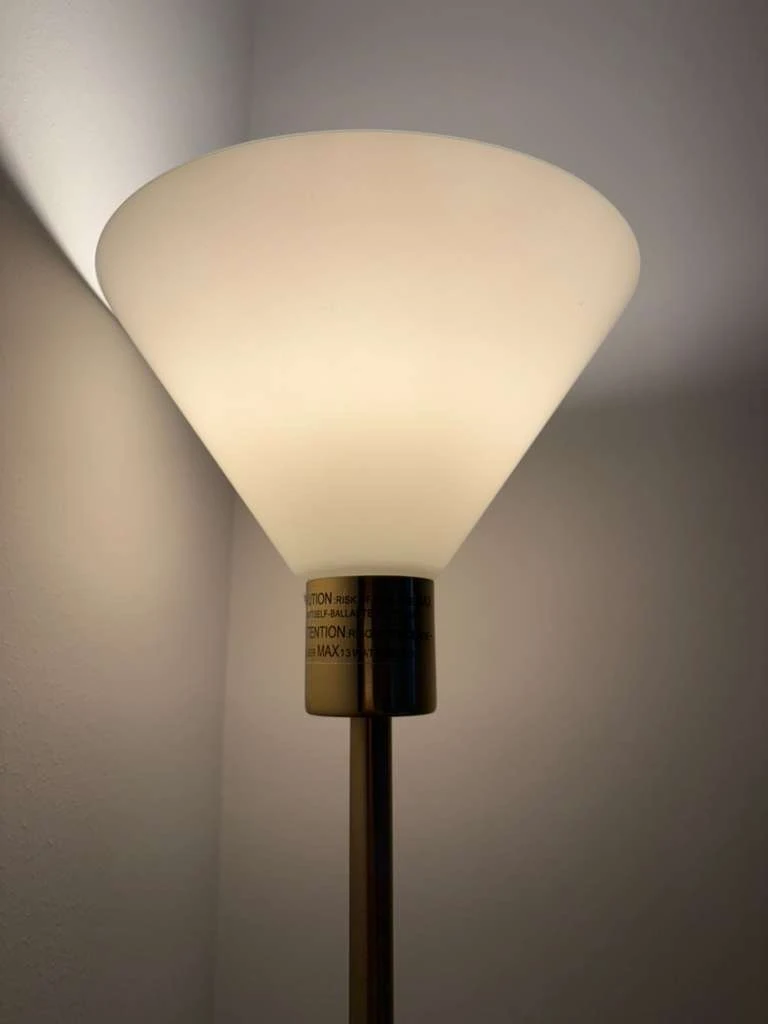 Brass Finish Floor Lamp