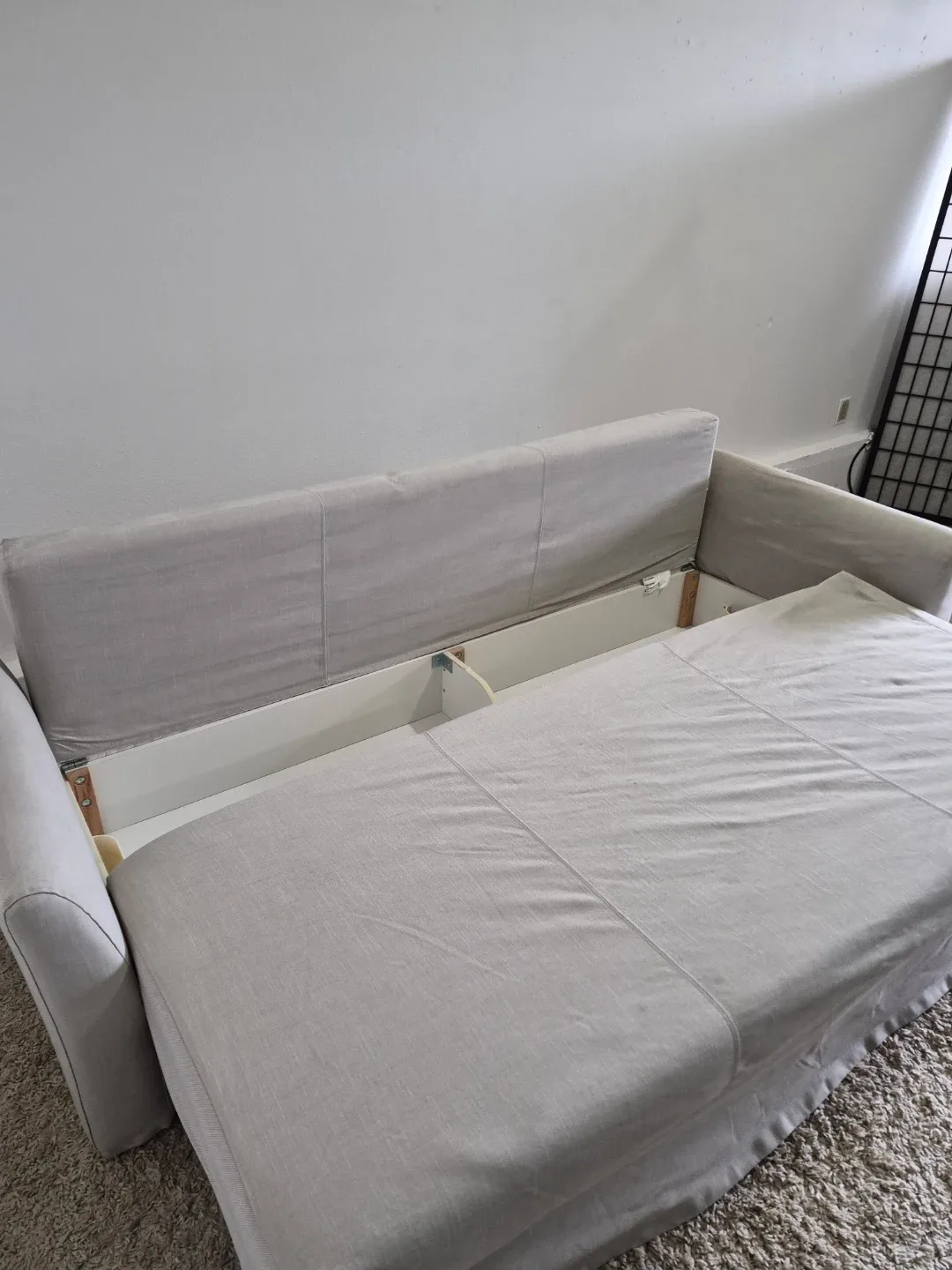 Ikea Friheten 3 Seater Pullout Sofabed with bottom storage image indicator(7)