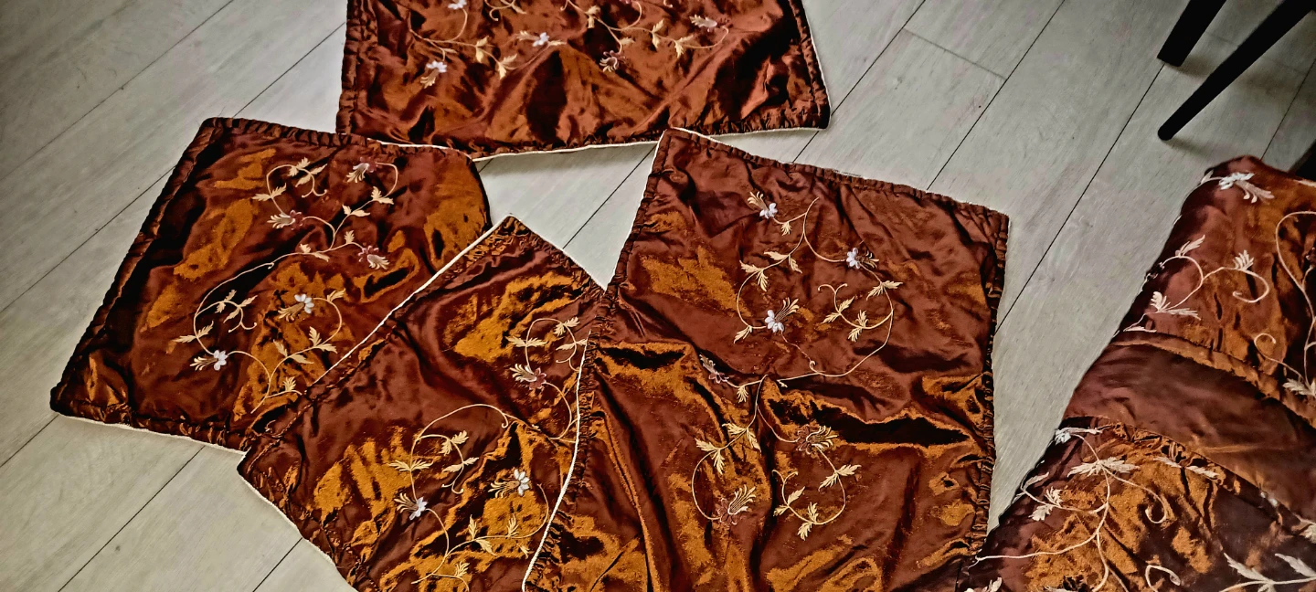 Brown Floral Bedding Set / comforter - photo 2