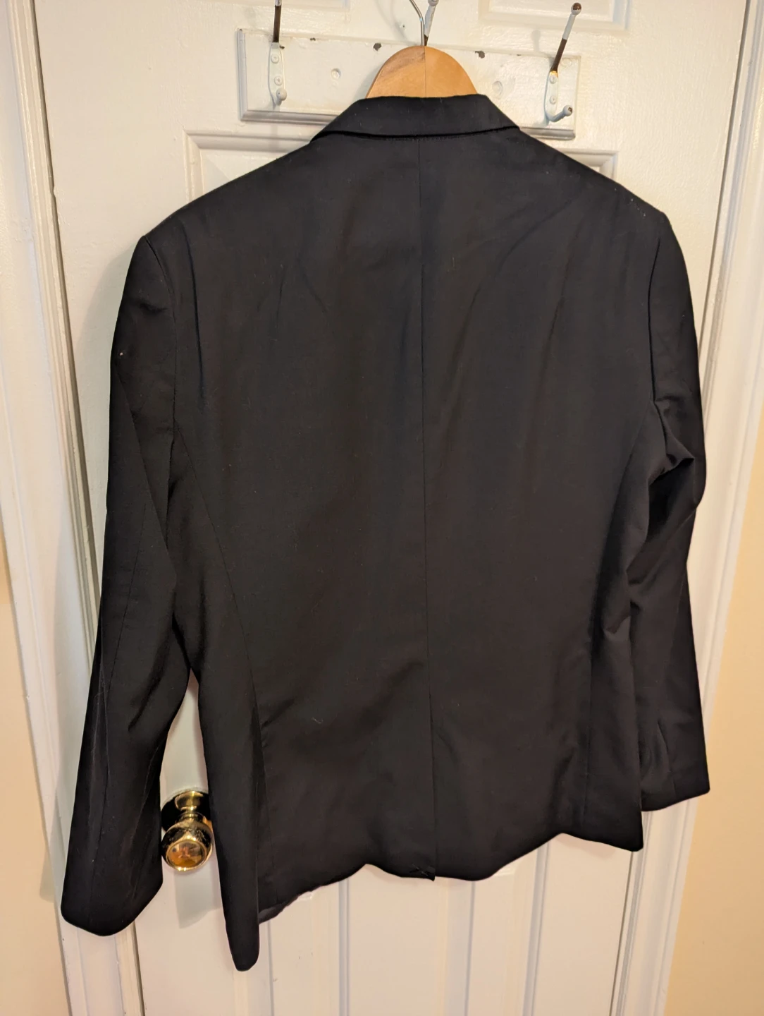 H&M Skinny Fit Black Blazer - photo 2