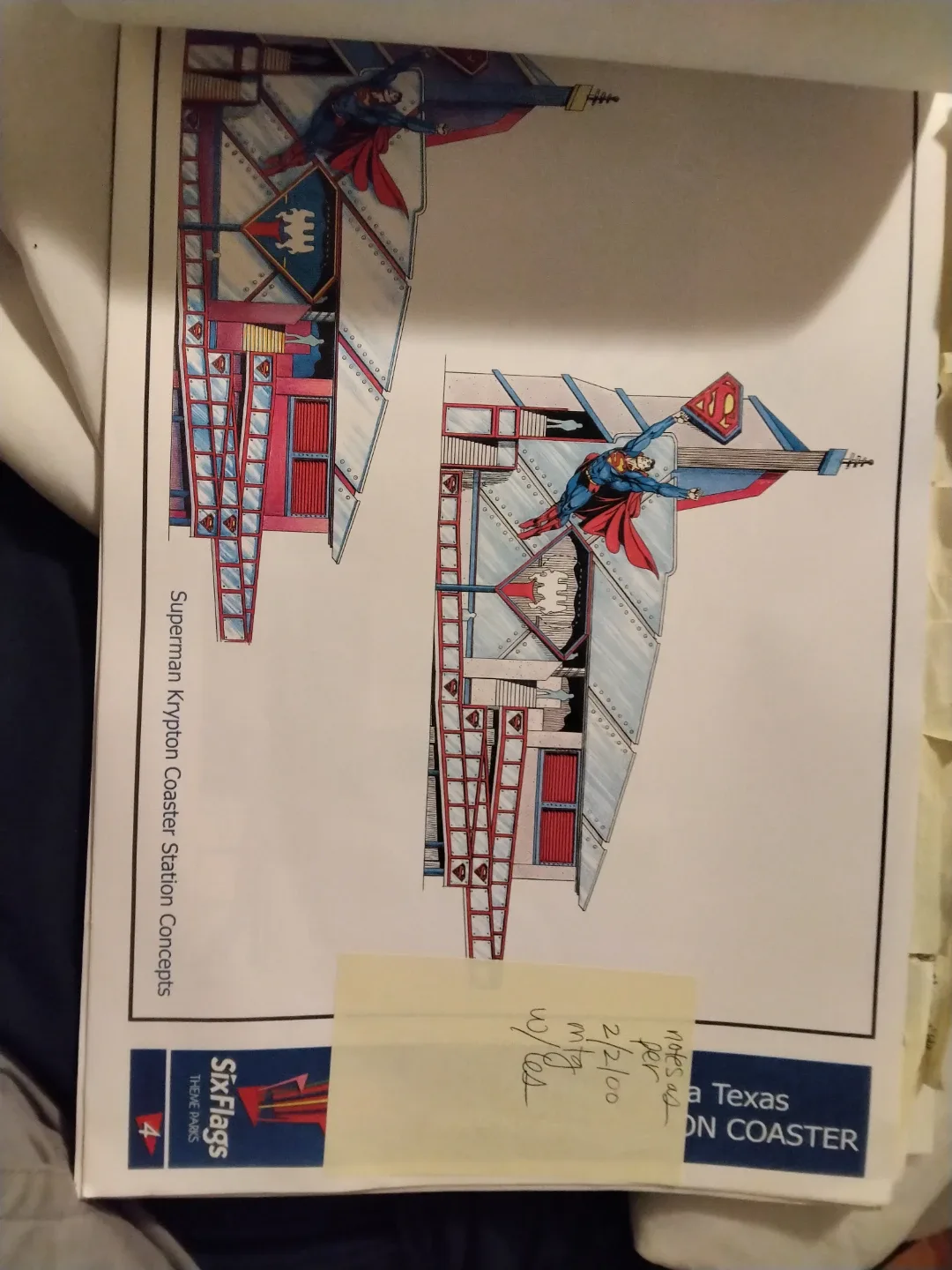 Six Flags Superman Krypton Coaster Presentation image indicator(2)