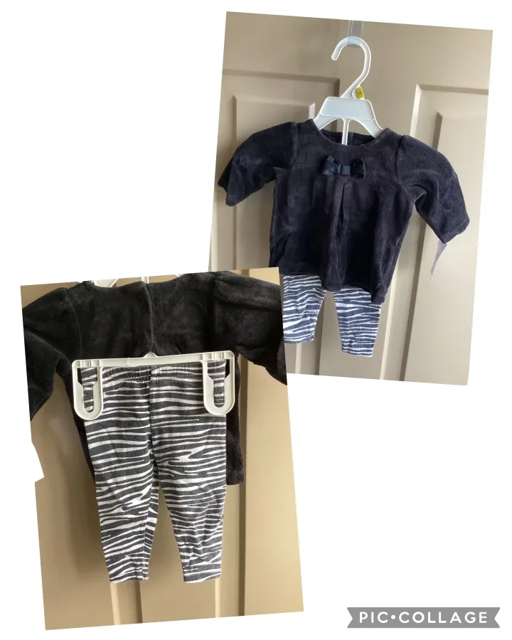 Girls sz 6 months outfits $3 each image indicator(4)