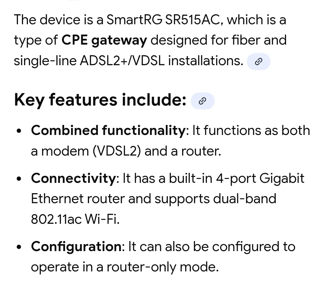 SmartRG Gateway Router/Modem 🥕 (Kit Cat Club) image indicator(4)