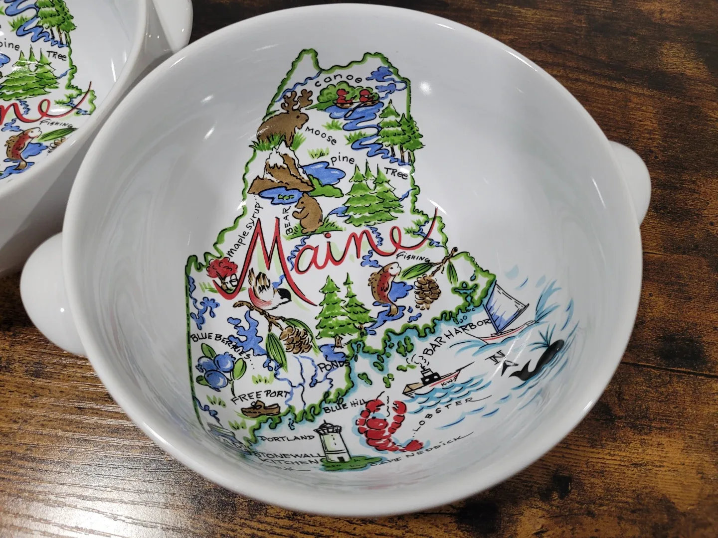 Stonewall Kitchen Maine Soup Bowls (Set of 2) 🥕 image indicator(2)