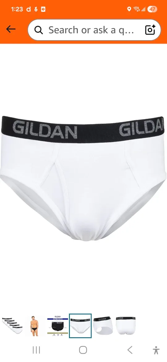 New Gildan Men's Briefs - Size 38 (Large) image indicator(2)