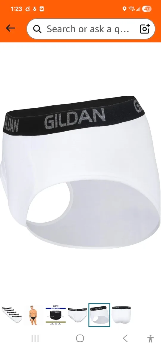 New Gildan Men's Briefs - Size 38 (Large) image indicator(3)
