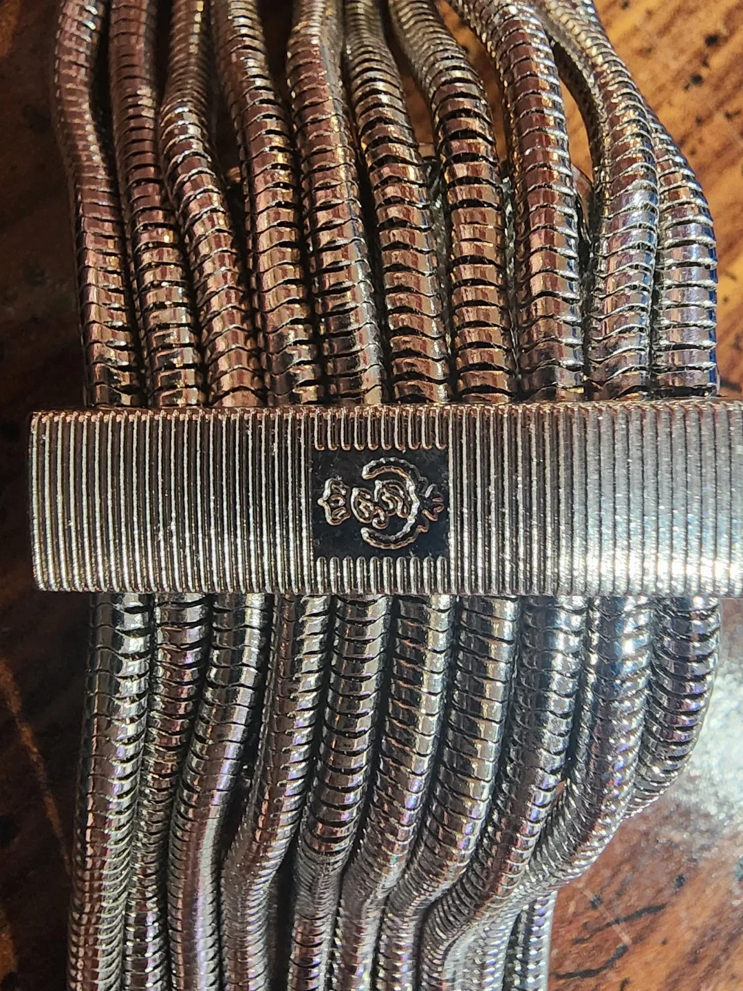 Vintage premier designs Silver Mesh Bracelet image indicator(3)