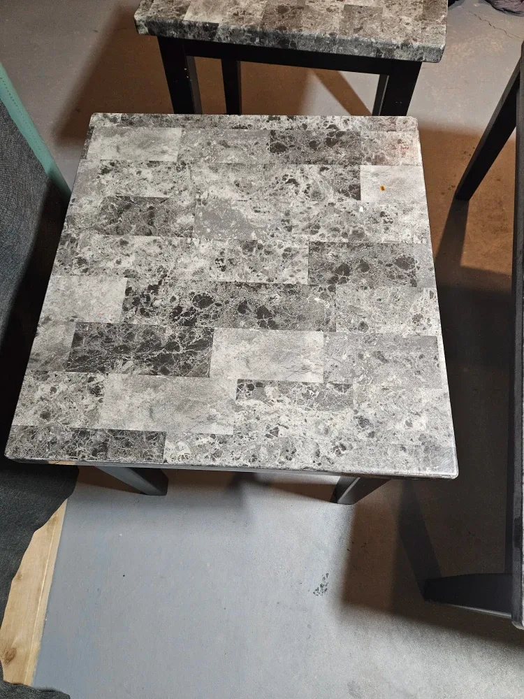 Marble Tile Top Table Set image indicator(5)