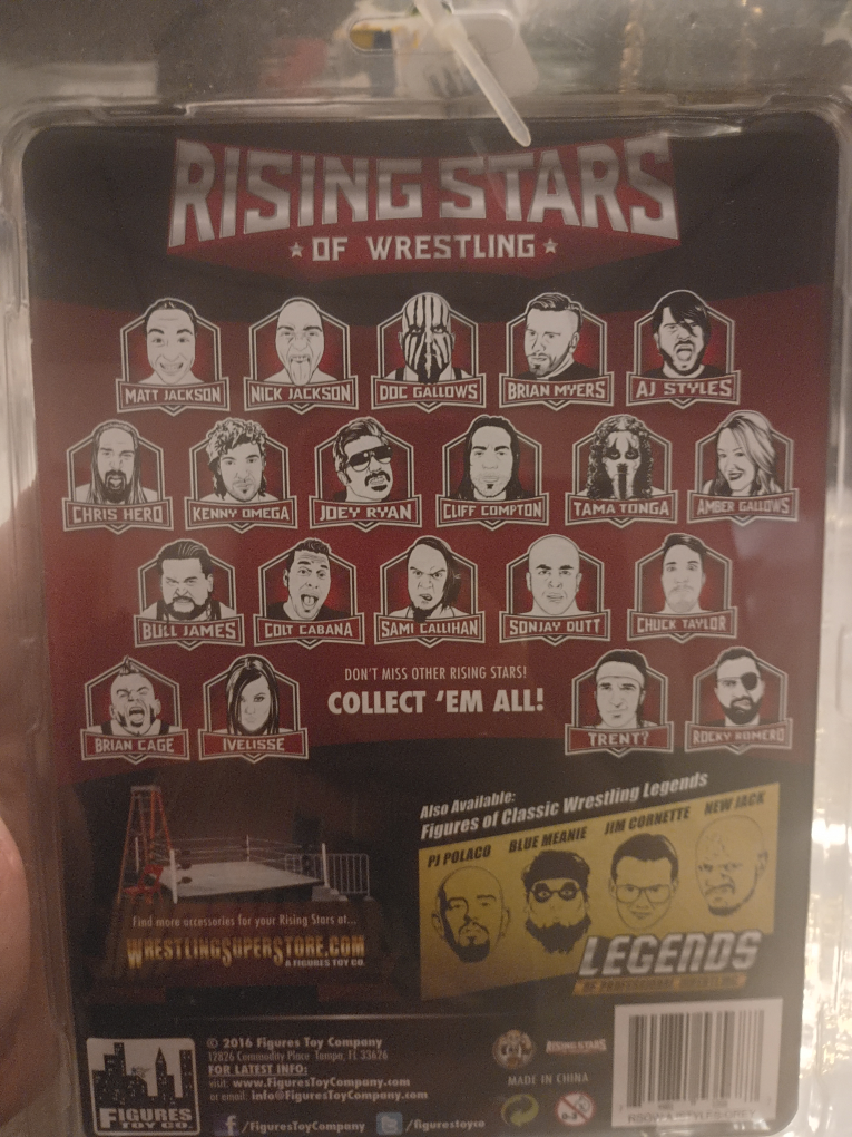 AJ Styles Rising Stars figure - photo 2