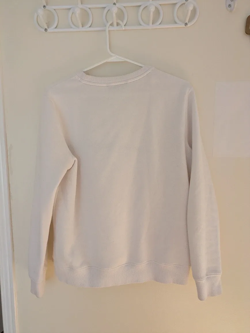 White Tommy Hilfiger Crew neck sweater (m) image indicator(2)