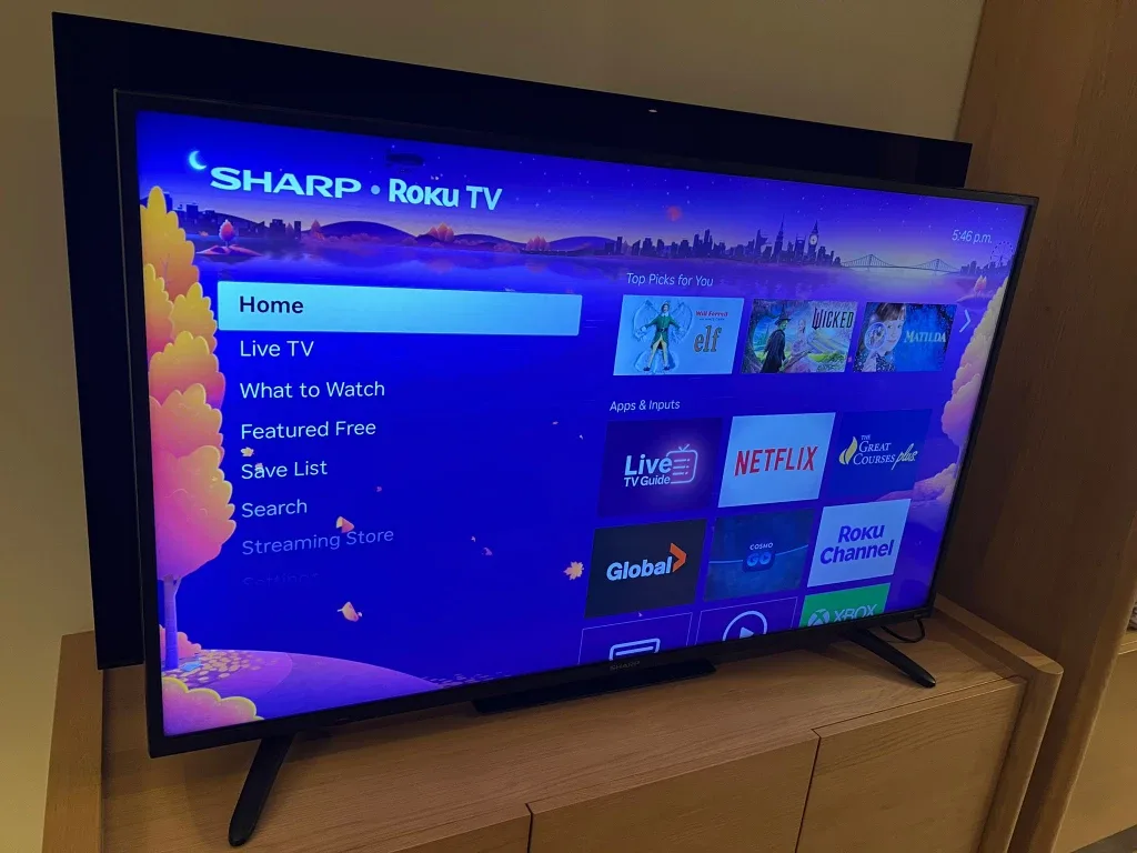 Sharp Roku TV – Model LC-50LBU711C (50”)