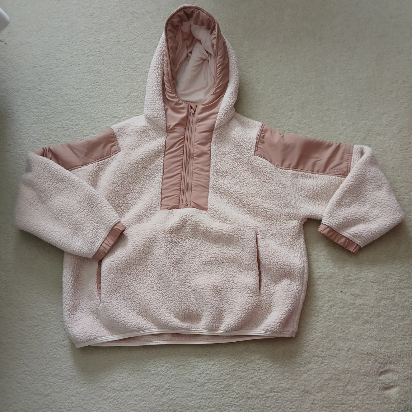 Free People Fleece Hooded Pullover
