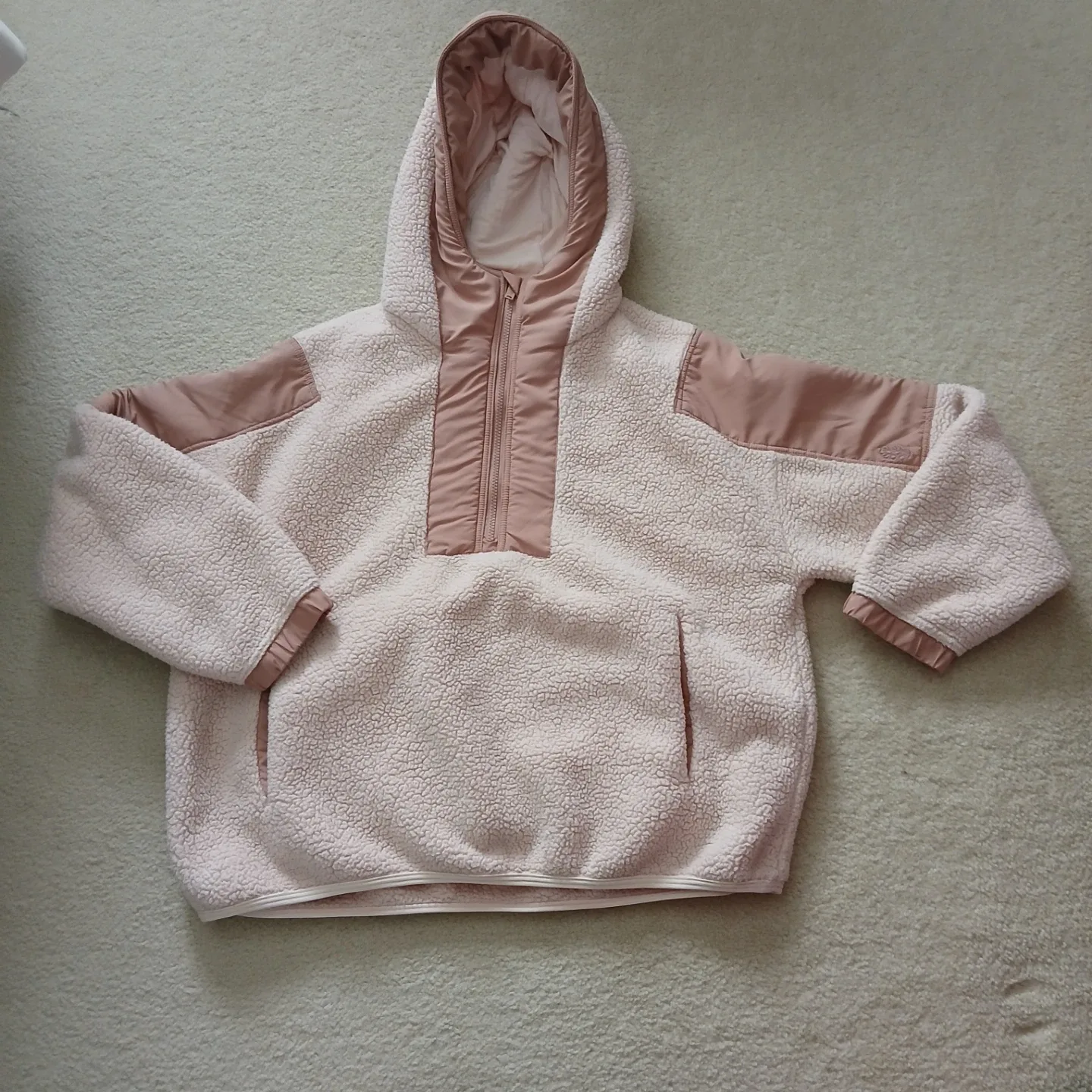 Free People Fleece Hooded Pullover thumbnail