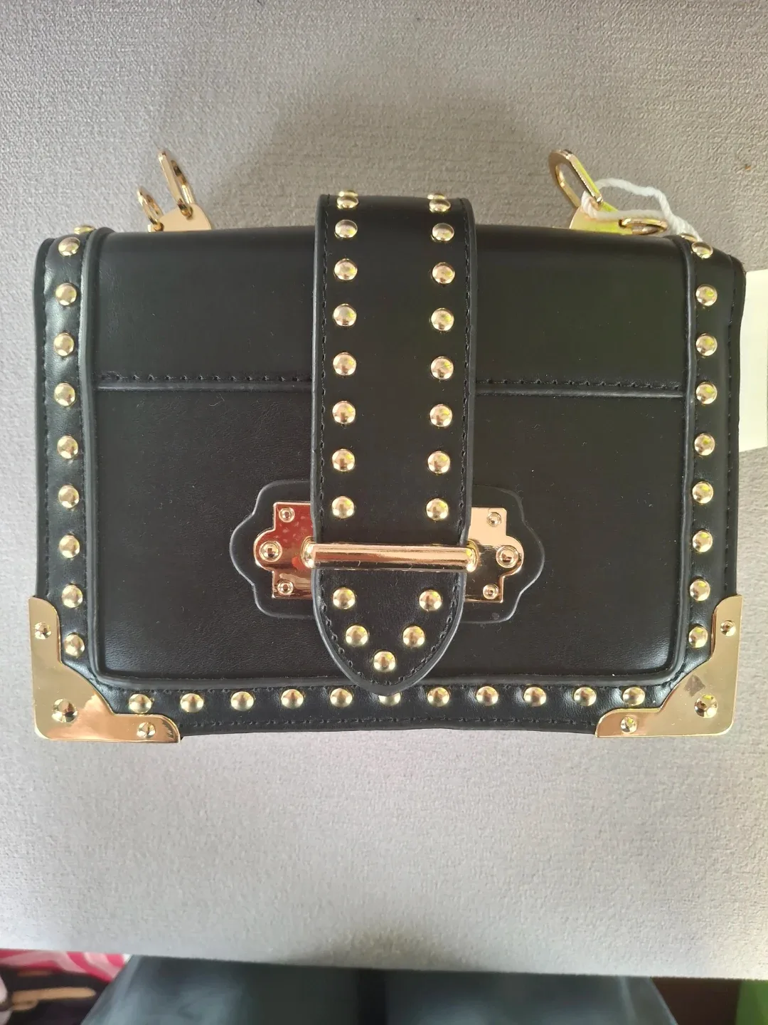 Black Studded Crossbody Bag thumbnail