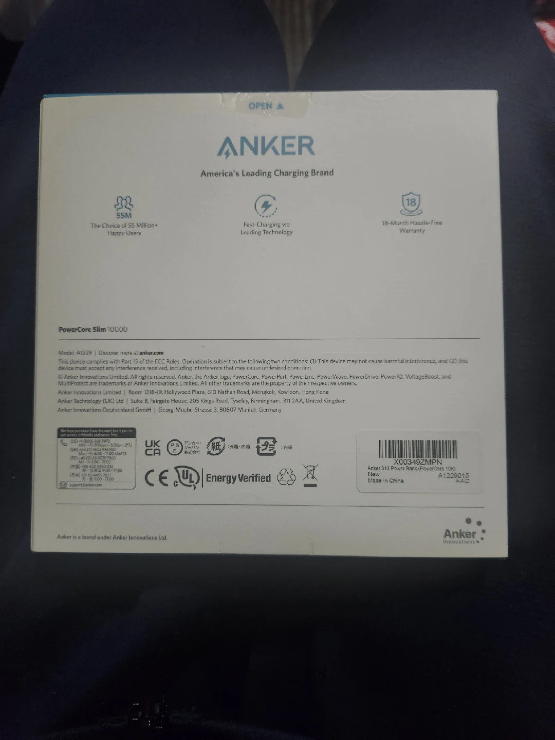 New Anker PowerCore Slim 10000 Power Bank