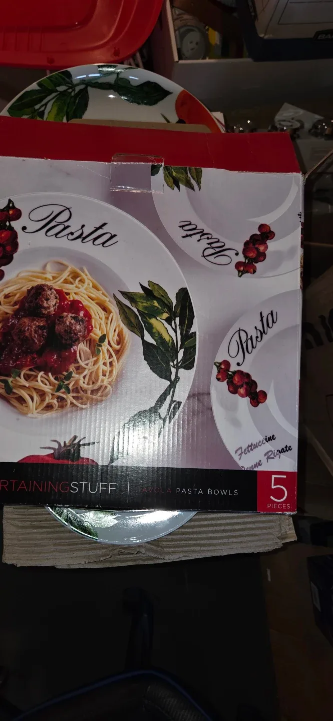 Entertaining Stuff Tavola Pasta Bowls - 5 Pieces image indicator(2)