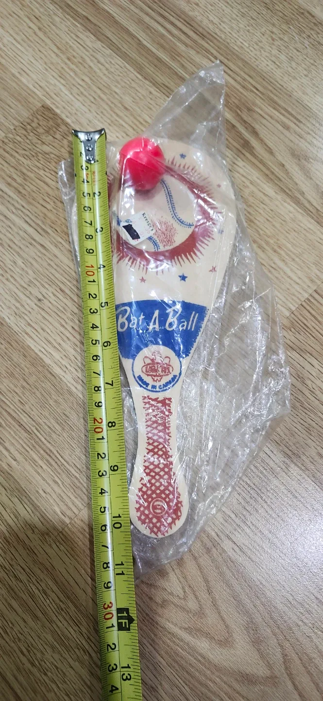 Vintage Bat A Ball Paddle Game - Made in Canada image indicator(5)