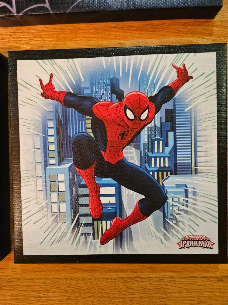Spiderman Canvas Wall Art - Set of 3 image indicator(3)