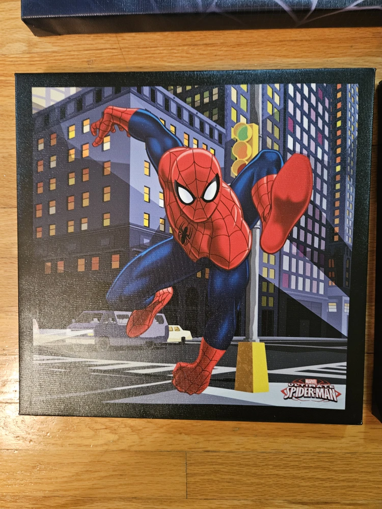 Spiderman Canvas Wall Art - Set of 3 - photo 4