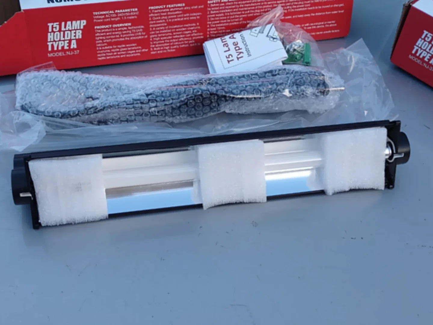 NOMOY PET T5 Lamp Holder Type A Model NJ-37 - NEW image indicator(7)