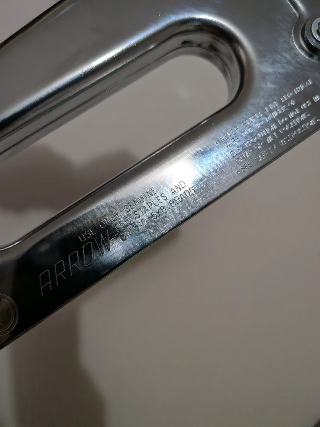 Arrow T50PEN Staple Gun used good condition image indicator(3)