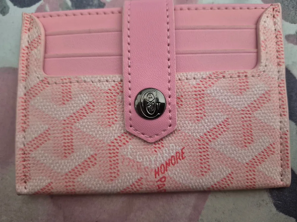 Goyard Pink Card Holder